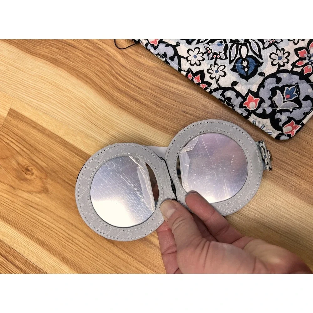 Vera‎ Bradley Sunglass sleeve Lisbon Medallion Mirror and Zip ID Case NWT